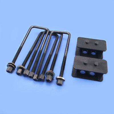 2009-2020 F150 4WD Steel 3.5'' Rear Block Replace 1.5'' OEM = 2'' Leveling Kit