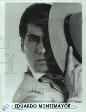1990 Press Photo Entertainer Eduardo Montemayor - sap34394