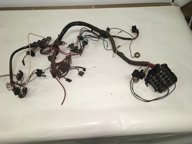 71 72 Chevelle Original Dash Wiring Harness with NICE Fusebox | eBay