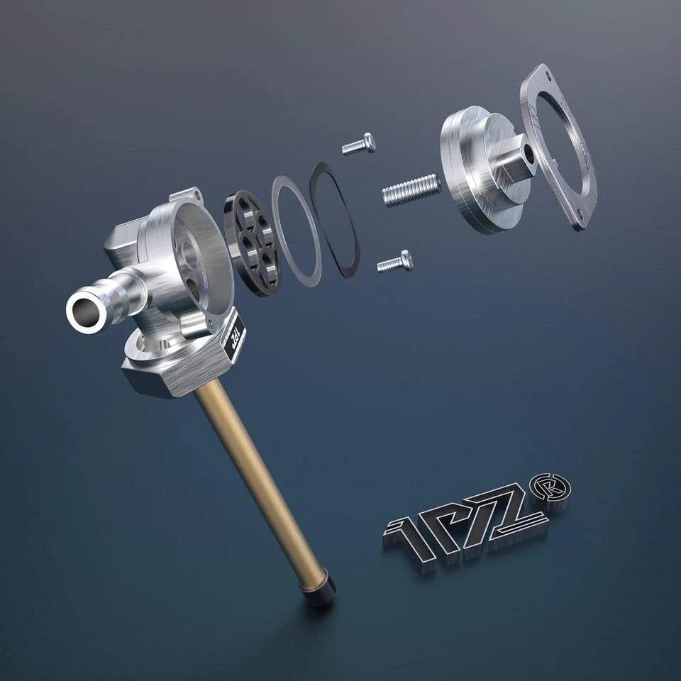 Válvula de combustible Petcock y palanca para Honda Shadow VLX600 VT600C VT600CL VT600CD 88-07 Foto 2 de 4