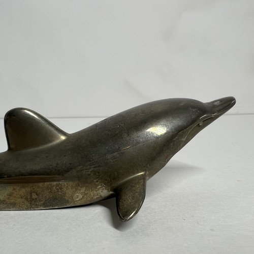 Vintage Sterling Silver Plated Dolphin Bottle Opener 6” - Picture 3 of 8