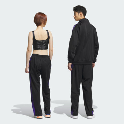 New Adidas Original Mens BB TRACK PANTS IZ4927 BLACK /ENERGY INK S