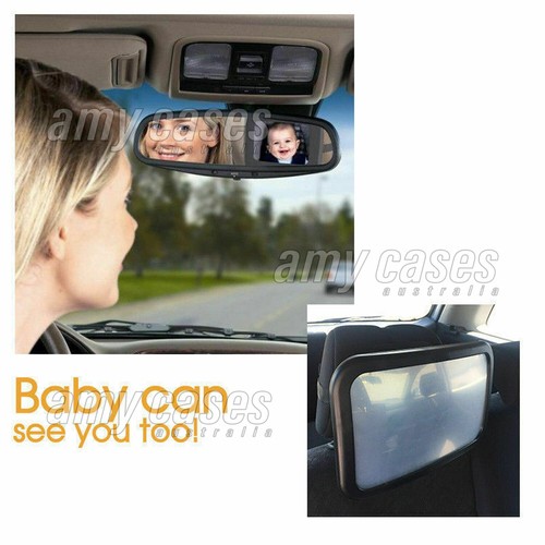 Car Baby Seat Inside Mirror View Back Safety Rear Ward Facing Child Infant MEL - Picture 4 of 13