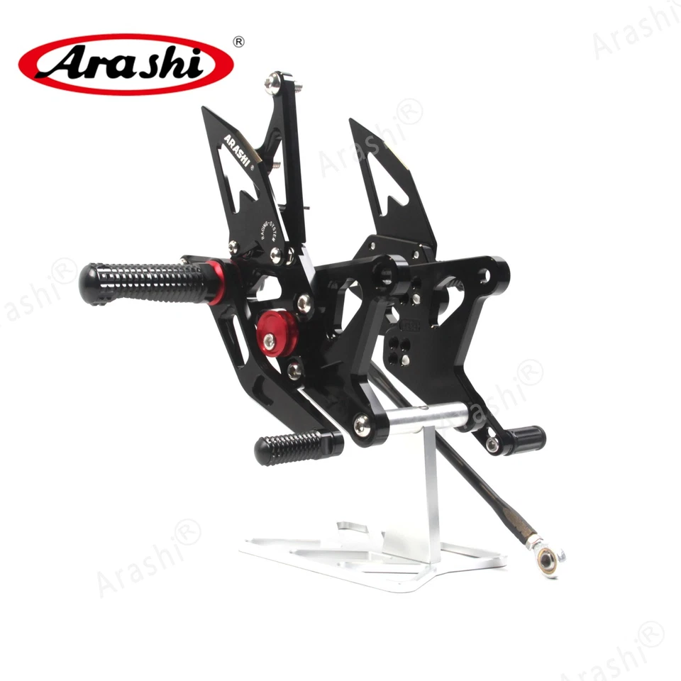 Pour Kawasaki Ninja ZX6R ZX636 2005 2006 Arashi Repose-pieds avant de course - Photo 3/4