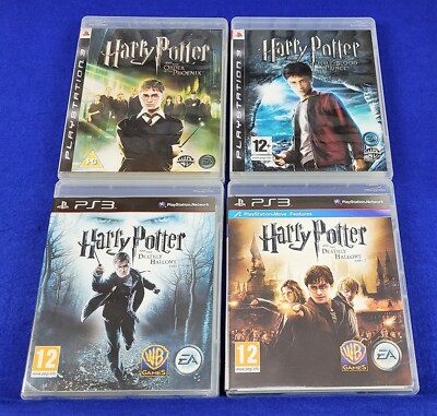 Electronic Arts Harry Potter Games PS3 REGION FREE Works On US  Consoles PEGI 12 Action Adventure Sony PlayStation Manual  Included