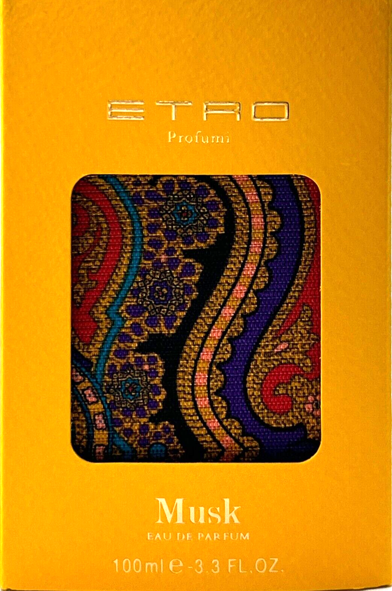 ETRO MUSK EAU DE PARFUM SPRAY UNISEX 3.3 Oz / 100 ml BRAND NEW