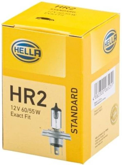 HALOGEN HEADLAMP BULB x 2 T1 BEETLE T2 H4 P45T 12v 60/55w HB012 ROUND BASE A1999 - Image 3 of 4