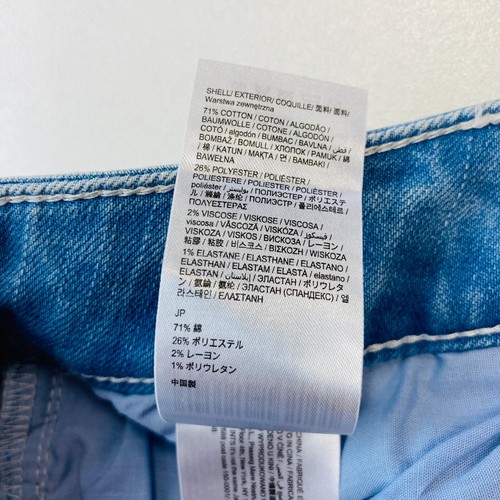 DESIGUAL Women Blue Slim Fit Ankle Zip Jeans Size W24 UK 6 IT 38 - Picture 11 of 15