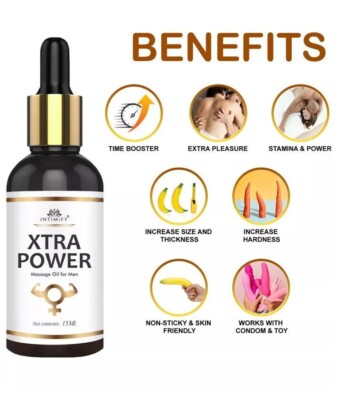 Intimify Xtra Power Massage Oil for Men Stamina & Perfomance (15ml