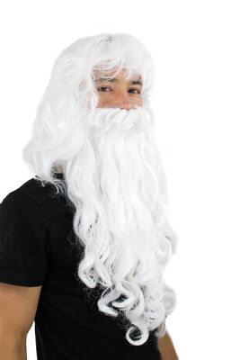 Smiffys Weihnachtsmann-Kostüm – Komplettset Mit Perücke & Bart Für Halloween & Partys