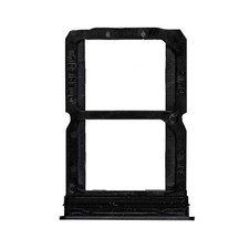 Six Sims Card Tray Replacement Fits For OnePlus - Black