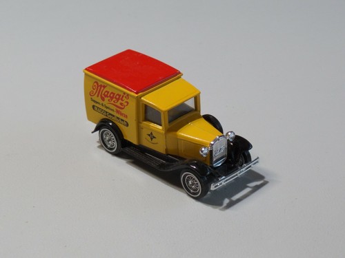 Matchbox Models of Yesteryear Y22 1930 Model A Ford Van Yellow Maggi's MIB - Picture 2 of 12
