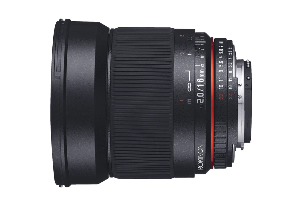Rokinon 16mm F2.0 High Speed Wide Angle Lens (Canon M) - Image 4 of 4
