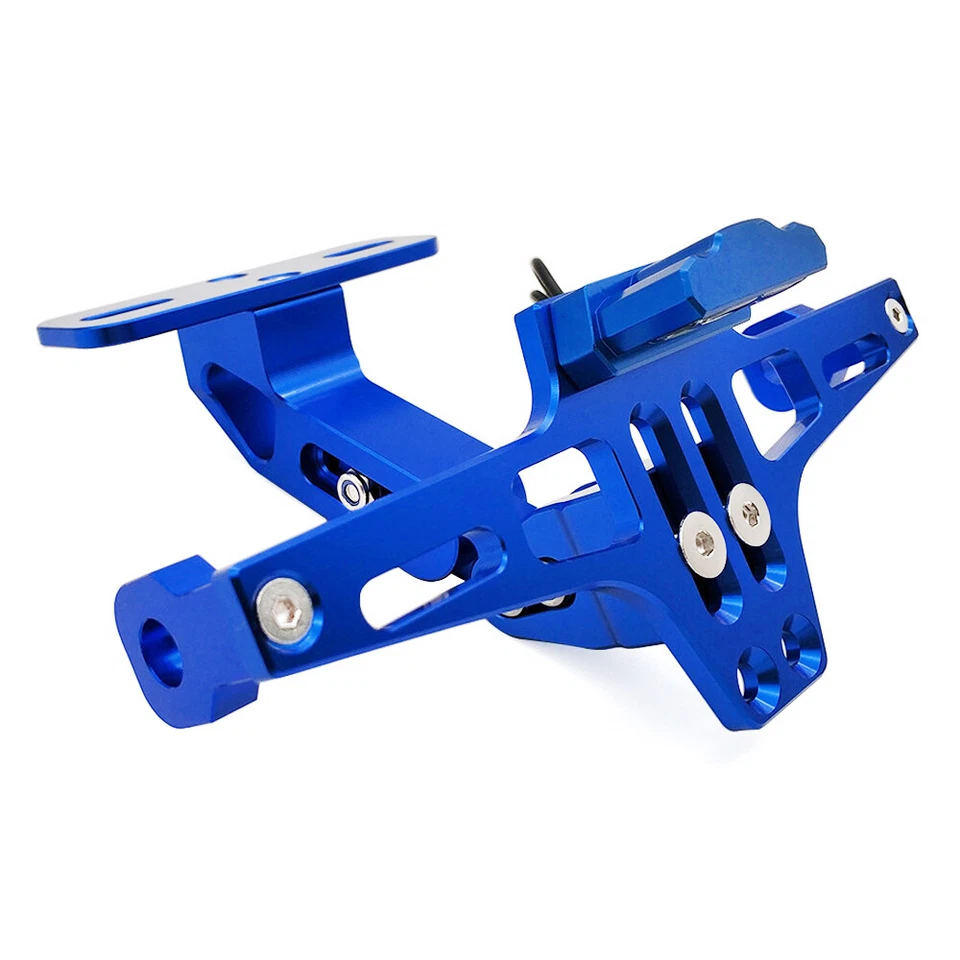 Motorcycle Tail Tidy License Plate Holder LED Light For Honda VFR800 VTR1000F   - Image 3 of 4