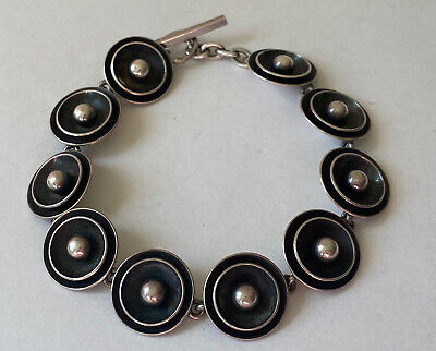 Niels Erik NE FROM Denmark Scandinavian Sterling Silver 925s Modernist  Bracelet | eBay