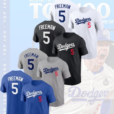 Top 100 Players 2025 No 1! Freddie Freeman #5 Los Angeles Dodgers Name & Number