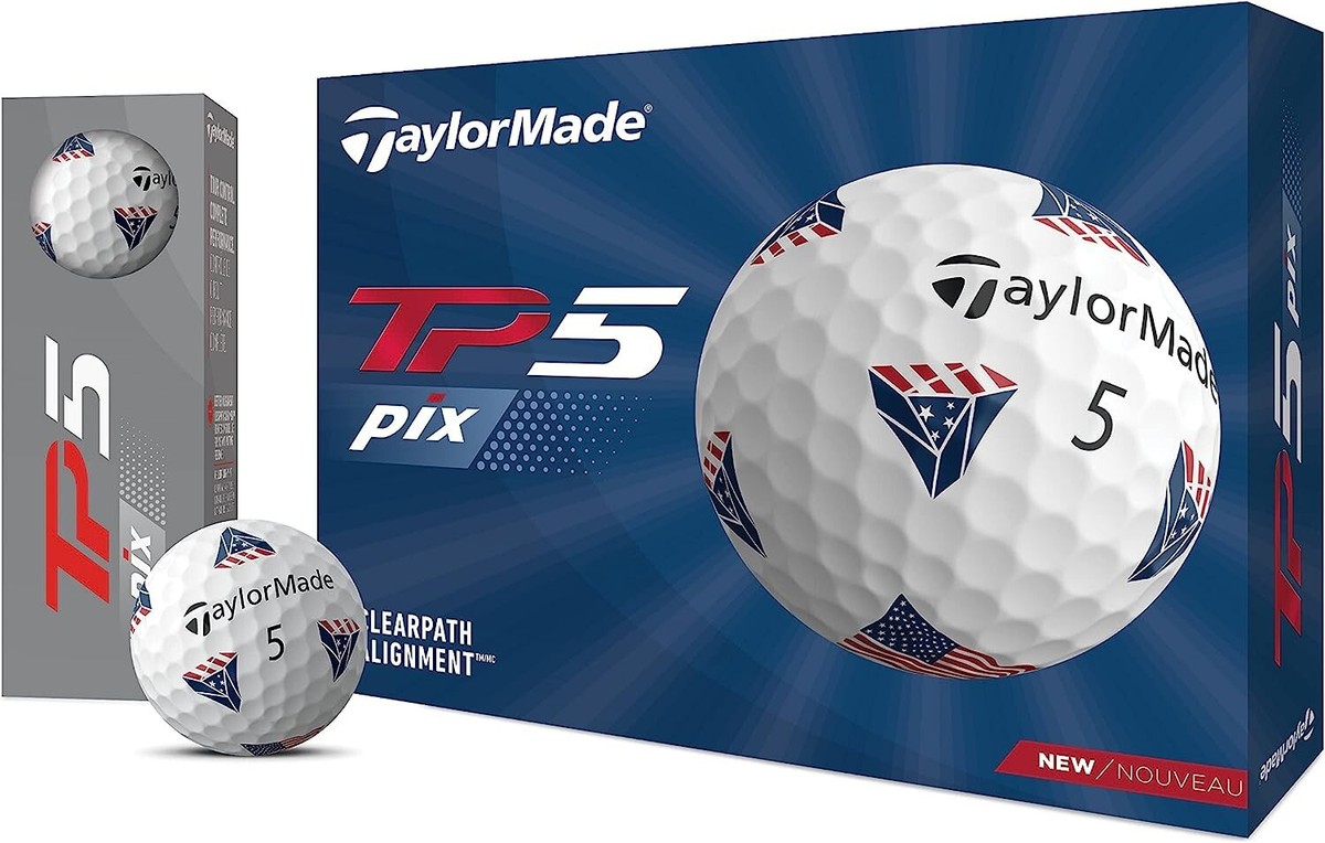 TaylorMade Tp5 Pix 2.0 Practice Golf Balls - 12 Dozen for