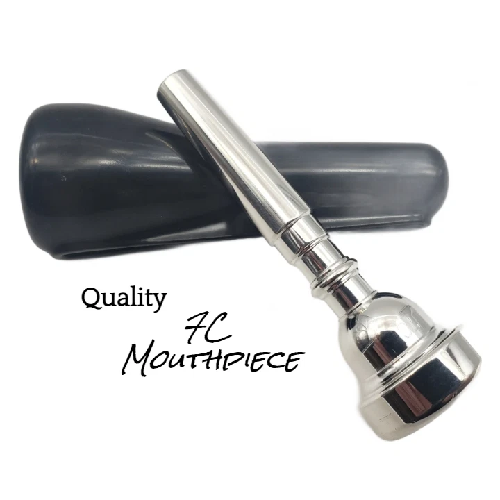 Corneta de regimiento "In God We Trust" grabado personalizado - NÍQUEL - llave de G/F con estuche y MPC Foto 3 de 4