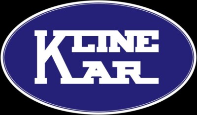 Kline Kar, Autos of York, PA NEW Sign: 40'' Wide Oval Diecut USA STEEL XXL Size
