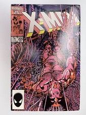 Uncanny X-Men #205 (1986) Origin of Lady Deathstrike in 7.0 Fine/Very Fine