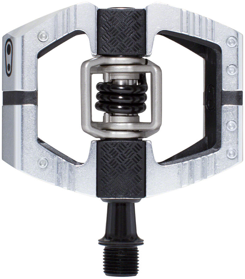 Crank Brothers Mallet E LS Dual Sided Clipless Pedals w/ Platform 9/16 Silver