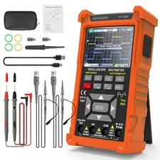 3 in 1 Handheld Oscilloscope Multimeter Digital Signal Generator 2 Channel 50MHZ
