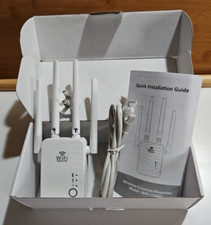 NEW 1200 Mbps Dual-Band Repeater WiFi-754AC High Speed Booster Wide Coverage NIB