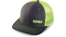 Rapala Trucker Hat-Charcoal/Neon Yellow Mesh