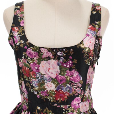 knee length dresses for ladies Emmeline Silk LS Mini Dress - Moon Petal