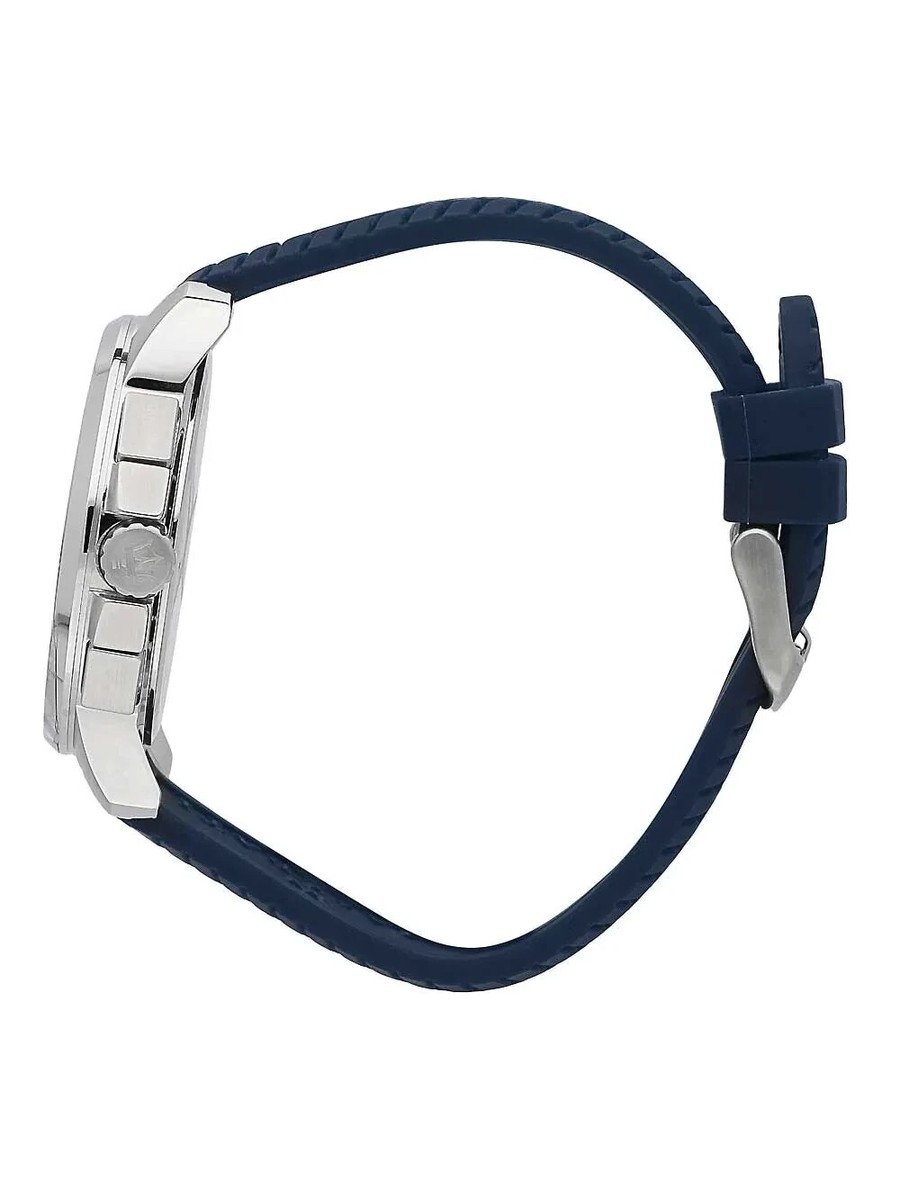 Orologio Cronografo Automatico Uomo Maserati Ingegno R8873619001 Acciaio Quad