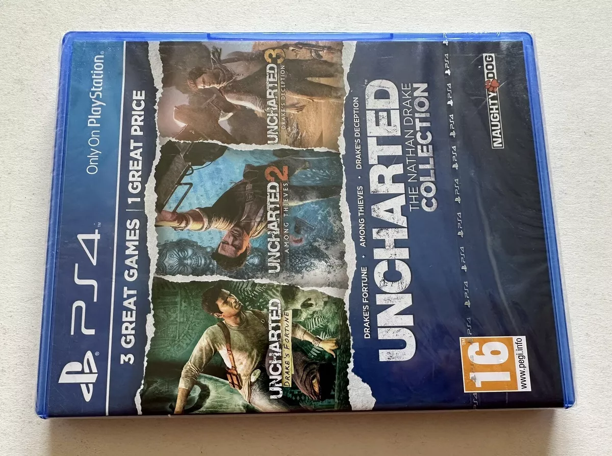 Uncharted The Nathan Drake Collection Playstation 4 PS4 Brand New