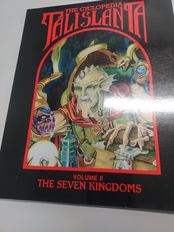 The Cyclopedia Talislanta VOLUME II: THE SEVEN KINGDOMS by Bard Games RPG 