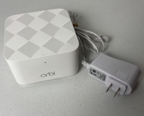 Netgear ORBI Router RBR10 Dual-Band Mesh WIFI Router Add-On Unit Single, Tested