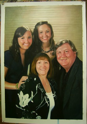 custom portrait painting from Photo, Hand Painted with oil on canvas