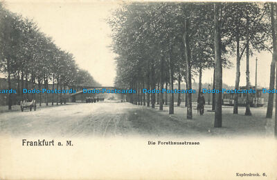 R658645 Frankfurt a.M. Die Forsthausstraße. Ideal. D.G.i.F. No. 6