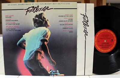 Rare Soundtrack LP - Footloose - Kenny Loggins - Columbia # JS 39242 ~ Promo