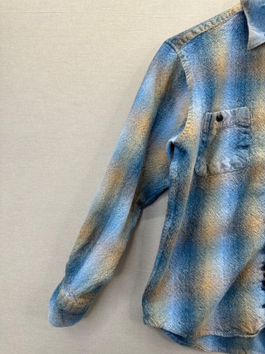 Pendleton Kids Blue Shirt Plaid Collared Button Down Long Sleeve Size L - Picture 5 of 10