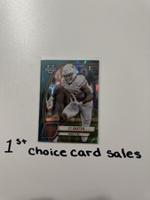 CJ Baxter 2024 Bowman University Chrome Refractor Teal Lava #42