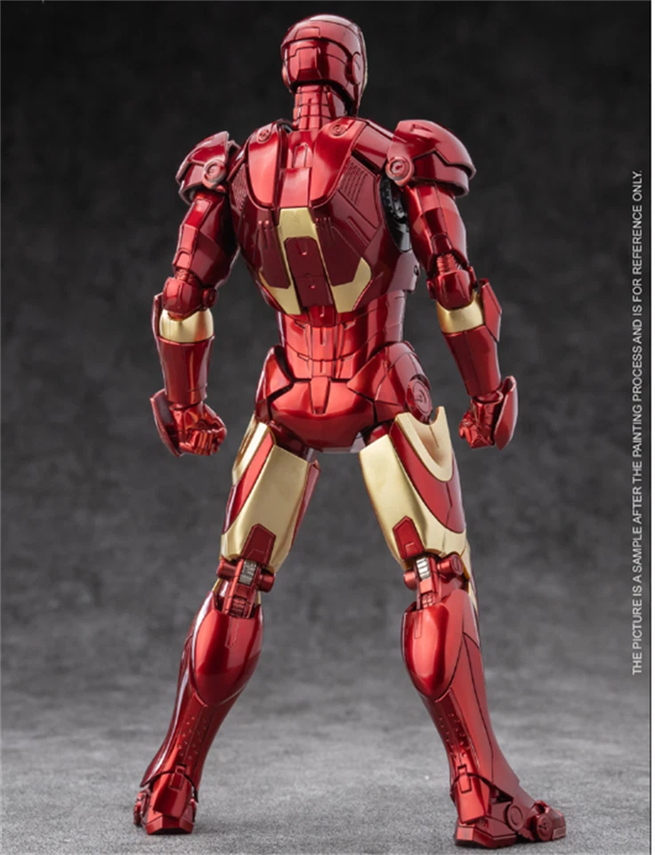 Morstorm E-MODEL 1/9 Scale IRON MAN MARK III MK3 Plastic Model Kit Deluxe Ver. - Image 4 of 4