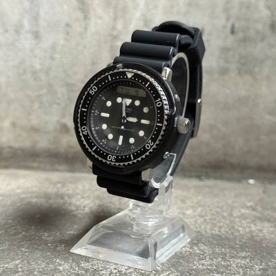 SEIKO Hybrid Diver H558-5000 150m ARNIE ANA-DIGI schneller Versand aus JAPAN