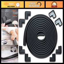 Large 18ft Baby Corner Protector - Heavy-Duty Soft Foam Edge Bumper Guard, 8 Cor