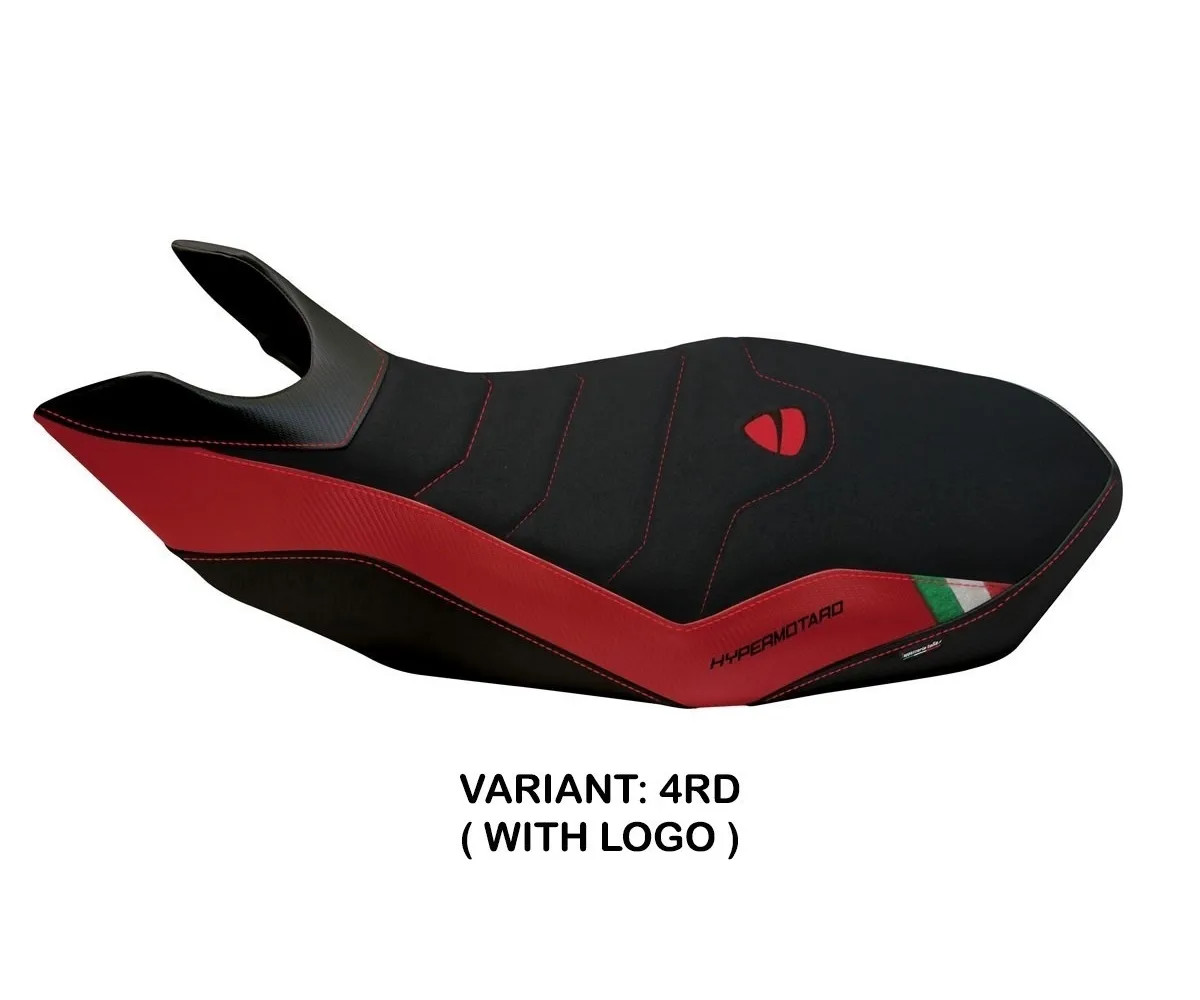 Seat saddle cover Ribe 2 Ultragrip Red TPZ DUCATI HYPERMOTA 796 2007 2012 Gb
