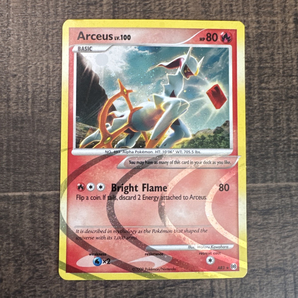 strongest arceus pokemon card Arceus V - SWSH09: Brilliant Stars [ULTRA RARE]