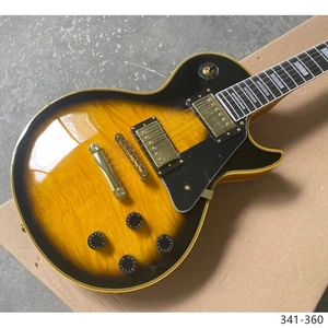 New Arrival, Single cut custom, Gold hardwares, Frets nibs, block inlays