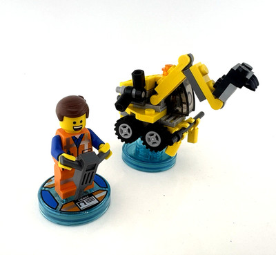 LEGO Dimensions Emmet Fun Pack 71212 w/ Excavator The LEGO Movie