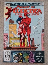 WHAT IF - ELEKTRA HAD LIVED + DAREDEVIL~VOL 1~No.35~OCT. 1982-MARVEL COMICS