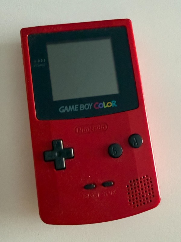 Nintendo Game Boy Color Berry Red Gameboy  Colour console