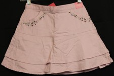 NWT 2005 Gymboree Winter Princess Skirt Pink Corduroy Sparkle Embroidered Flower