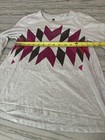 Tea Collection Girls Gray Geometric Long Sleeve Trapeze Shirt Size L 8-10 — photo 4