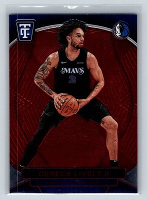 2024-25 Panini Totally Certified #68 Dereck Lively II Mirror Red #/149